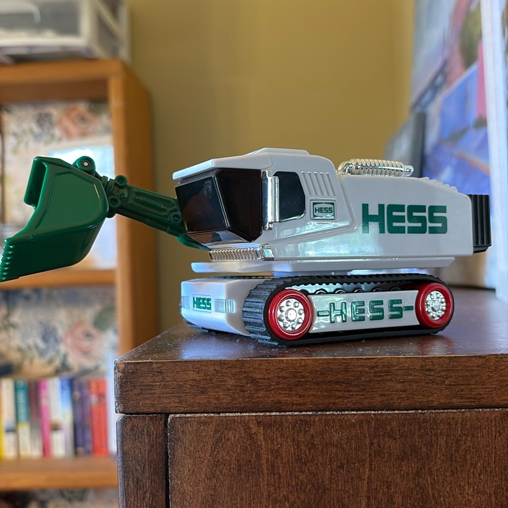 Green and White Hess Toy Vehicles Collection - Picture 2 of 6